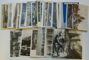 45 db vegyes, háború előtti külföldi városképes lap, jó minőségben, sok használatlan lappal / 45 mixed worldwide postcards