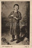 Jewish boy (gluemark, cut)