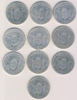 1930. 5P Ag "Horthy jobbra" (10x) T:3 ph.