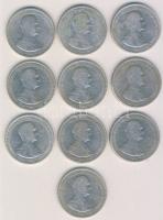 1930. 5P Ag "Horthy jobbra" (10x) T:3 ph