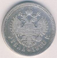 Oroszország 1898. 1R Ag T:3 ph.