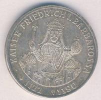 Németország 1990. 10M Ag "I. Barbarossa Frigyes" T:2+