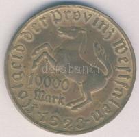 Német Birodalom / Weimari Köztársaság / Provinz Westfalen 1923. 10000M T:2-