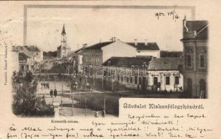 Kiskunfélegyháza Kossuth utca (cut)