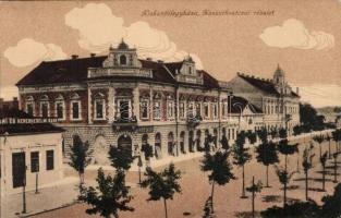 Kiskunfélegyháza Kossuth utca Kiss Lajos üzletével