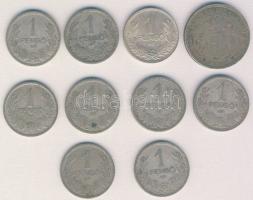 1926-37. 1P Ag (9x) + 1939. 2P Ag "Madonna" T:2,3