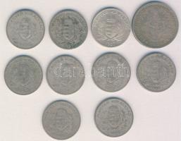 1926-37. 1P Ag (9x) + 1939. 2P Ag "Madonna" T:2,3