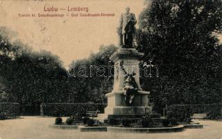 Lviv Goluchowksi monument