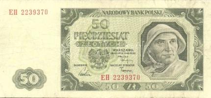 Lengyelország 1948. 20Zl + 50Zl T:II,III