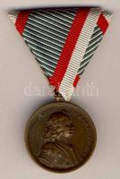 1938. "Felvidék felszabadítása - II. Rákóczi Ferenc" Br emlékérem mellszalaggal T:1-