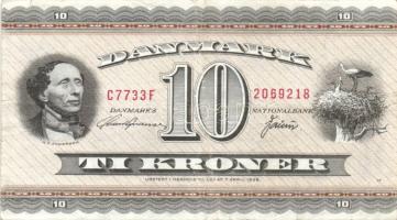 Dánia 1954-55. 10M "C7" T:III + Észtország 1991. 5K + 10K T:II+,II