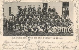 K.u.K. military band, infantry regiment no. 68