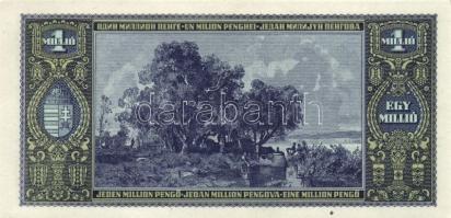 1945. 1.000.000P + 1946. 1.000.000BP T:I,I-(kis sarokhajlás)