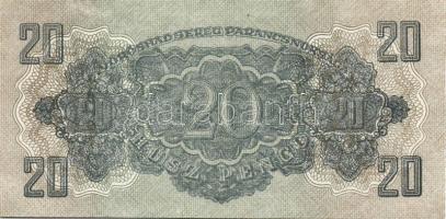 1944. 20P "Vörös Hadsereg" (3x) egymás utáni és egyugrású sorszámmal T:I,I-