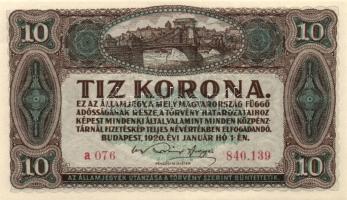 1920. 10K T:I-(apró, alig észrevehető szakadás)