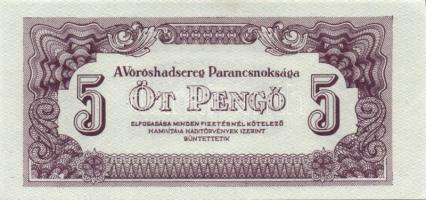 1944. 5P (2x) T:I,I-(pici sarokhajlás)