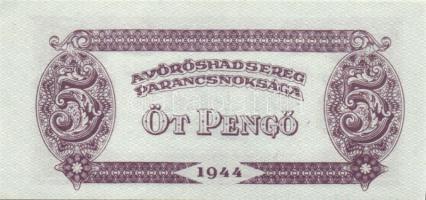 1944. 5P (2x) T:I,I-(pici sarokhajlás)