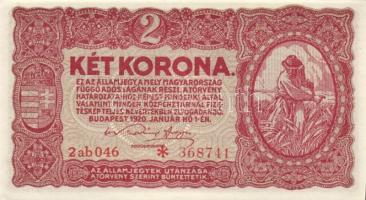 1920. 2K (4x) "2aa" + "2ab *" T:I,I-(apró papírhiány az egyiknél)