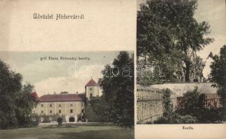 Hédervár kastély és Kontfa