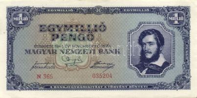 1945. 1.000.000P + 1946. 10.000MP + 100.000.000MP T:I-