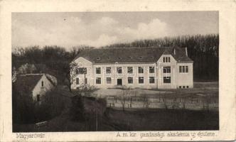 Magyaróvár gazdasági akadémia (levágott / cut)