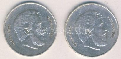 1947. 5Ft Ag (2x) "Kossuth" T:2