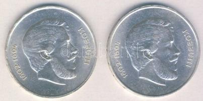 1947. 5Ft Ag (2x) "Kossuth" T:2 apró ph