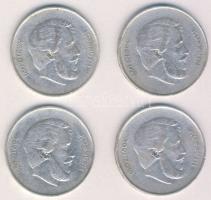 1947. 5Ft Ag (3x) "Kossuth" T:3 ph