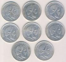 1947. 5Ft Ag (8x) "Kossuth" T:2-,3 ph