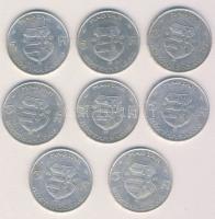 1947. 5Ft Ag (8x) "Kossuth" T:2-,3 ph.