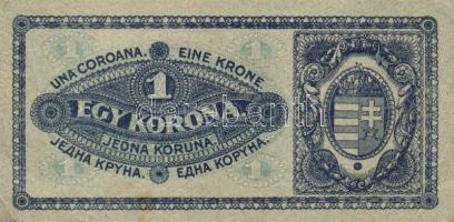 1920. 1K (2x) eltérő színű sorszámozással T:I-,II+