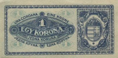 1920. 1K (2x) eltérő színű sorszámozással T:I-,II+