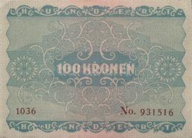 Ausztria / Osztrák-Magyar Bank 1922. 100K (8x) páronként egymás utáni sorszámmal T:I,II