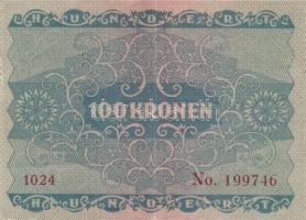 Ausztria / Osztrák-Magyar Bank 1922. 100K (6x) három-három egymás utáni sorszámmal T:II
