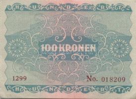 Ausztria / Osztrák-Magyar Bank 1922. 100K (10x) páronként egymás utáni sorszámmal T:I,II