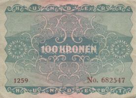 Ausztria / Osztrák-Magyar Bank 1922. 100K (10x) páronként egymás utáni sorszámmal T:I,II