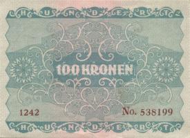 Ausztria / Osztrák-Magyar Bank 1922. 100K (10x) páronként egymás utáni sorszámmal T:I,II