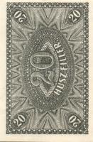 1920. 20f (3x) kétféle színváltozat + 50f + 2K (2x) "2aa" és "2ab*" T:I,I- + 50K...