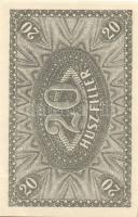 1920. 20f (3x) kétféle színváltozat + 50f + 2K (2x) "2aa" és "2ab*" T:I,I- + 50K...