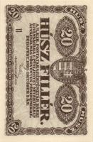 1920. 20f (3x) kétféle színváltozat + 50f + 2K (2x) "2aa" és "2ab*" T:I,I- + 50K...