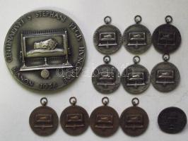 1938. "Eucharisztikus Kongresszus-Budapest" medálok és kitűző + emlékérem T:1,2