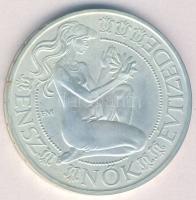 1984. 500Ft Ag "Nők évtizede" T:BU Csak 8000db! Eredeti tokban, tanúsítvánnyal!