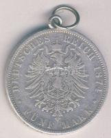 Német Birodalom/Császárság/Poroszország 1874A 5M Ag T:3 ph. f.