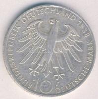 NSZK 1988F 10M Ag "Carl Zeiss" T:2- ph.