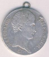 Franciaország AN13A (1802)5Fr Ag "Napoleon" T:3 f. 
France AN13A (1802.) 5 Francs Ag &quot...