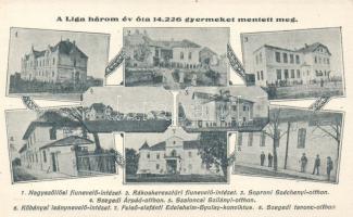 Felsőelefánt, Nagyszőllős, Rákoskeresztúr boarding-school Child protection League