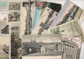 1900-1945 14 db Budapest, közte érdekességek T2/3