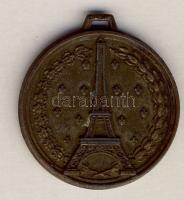 Franciaország DN. Párizs bronz emlékmedál T:2