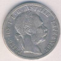 Ausztria 1886. 1Fl Ag T:3 ph