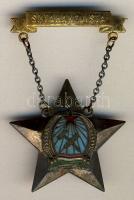 1950-es évek Sztahanovista kitüntetés díszdobozban T:2